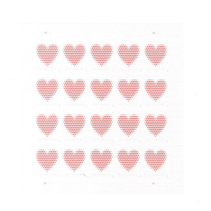 Made of Hearts Forever First Class Postage Stamps image 1