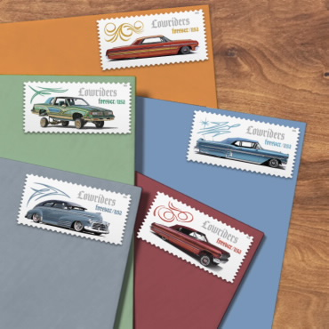 2026 Forever Stamps Lowriders Stamps, Sheet of 15