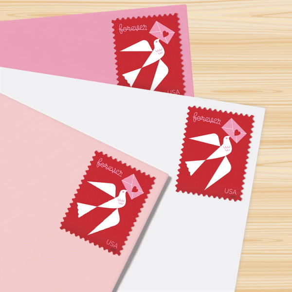 2024 Love Forever First Class Postage Stamps image 2
